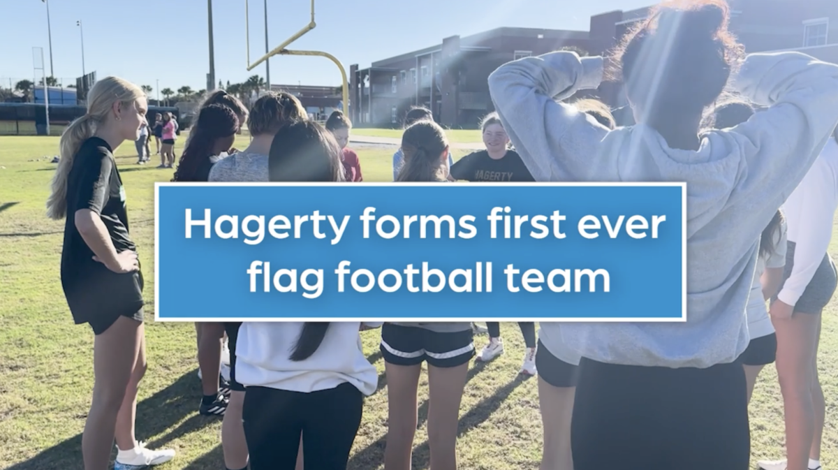 Hagerty forms first ever girls flag football team